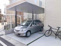 カーポート1台 (単棟) LIXIL カーポートSC フラット屋根 吊り下げ屋根