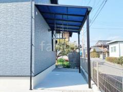 1階テラス屋根 (雨除け) YKKAP ソラリアF フラット屋根 スタンダード 壁付