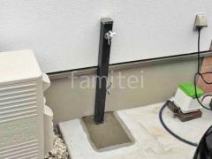 立水栓 ユニソン スプレスタンド60 蛇口2個付