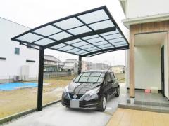 カーポート1台 (単棟) YKKAP アリュース アール屋根