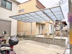 カーポート1台 (単棟) YKKAP エフルージュ FIRST フラット屋根