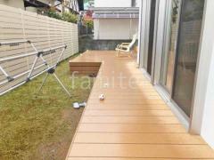 人工木デッキ LIXIL 人工木 樹ら楽ステージ
