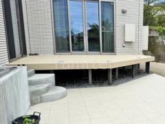 人工木デッキ LIXIL 人工木 樹ら楽ステージ