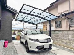 カーポート1台 (単棟) YKKAP アリュース アール屋根
