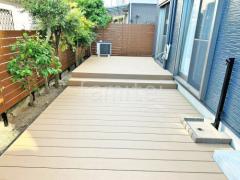人工木デッキ LIXIL 人工木 樹ら楽ステージ