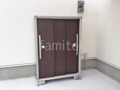 スチール 物置 ヨドコウ エスモ 1200×513×1614 ESF-1205D