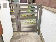 親子両開き 門扉 LIXIL AB YR3型 太横桟