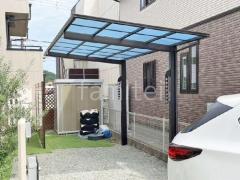 カーポート1台 (単棟) YKKAP エフルージュ FIRST フラット屋根