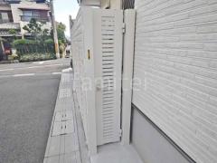 片開き 門扉 YKKAP シンプレオYS1型 横スリット