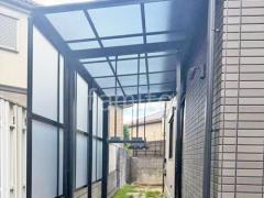 1階テラス屋根 (雨除け) LIXIL 独立式フーゴFテラス フラット屋根 独立式 スタンダード