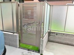 片開き 門扉 LIXIL AB YS1型 太横桟