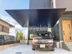 カーポート2台(ワイド) ツイン LIXIL カーポートSC 後方支持 フラット屋根 後ろ柱 吊り下げ屋根