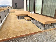 人工木デッキ LIXIL 人工木 樹ら楽ステージ