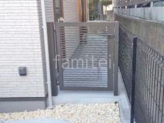 片開き 門扉 LIXIL AB YR2型 細横桟