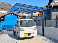カーポート1台 (単棟) LIXIL ネスカF フラット屋根