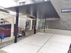 カーポート1台 (単棟) LIXIL カーポートSC フラット屋根 吊り下げ屋根