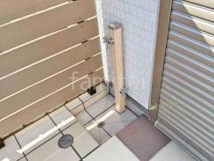 立水栓 ユニソン スプレスタンド60 蛇口2個付