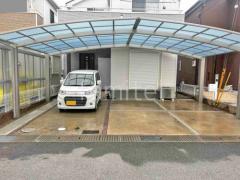 カーポート3台 (横ワイド トリプル) YKKAP アリュース アール屋根