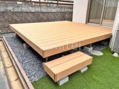 人工木デッキ LIXIL 人工木 樹ら楽ステージ