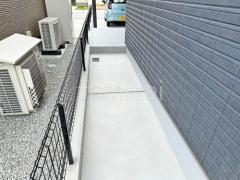 犬走り 土間コンクリート