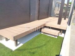 人工木デッキ LIXIL 人工木 樹ら楽ステージ