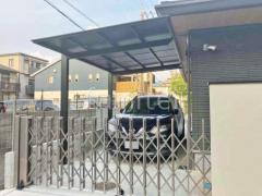 カーポート1台 (単棟) LIXIL フーゴF フラット屋根