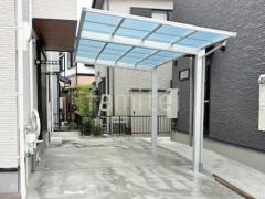 カーポート1台 (単棟) YKKAP エフルージュ FIRST フラット屋根