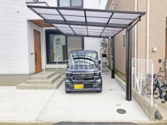 カーポート1台 (単棟) YKKAP エフルージュ FIRST フラット屋根