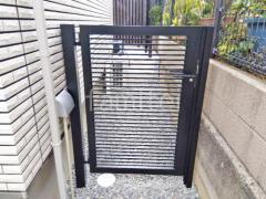 片開き 門扉 LIXIL AB YR2型 細横桟